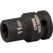 Ударная торцовая головка KRAFTOOL 27940-11, 11 мм, FLANK, 1/2&Prime;