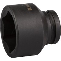 Удлиненная ударная торцовая головка KRAFTOOL 27945-46, 46 мм, FLANK, 3/4&Prime;
