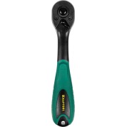 Трещотка для торцовых головок KRAFTOOL 27796-1/4, 1/4&Prime;, 72 зубца, пластиковое покрытие