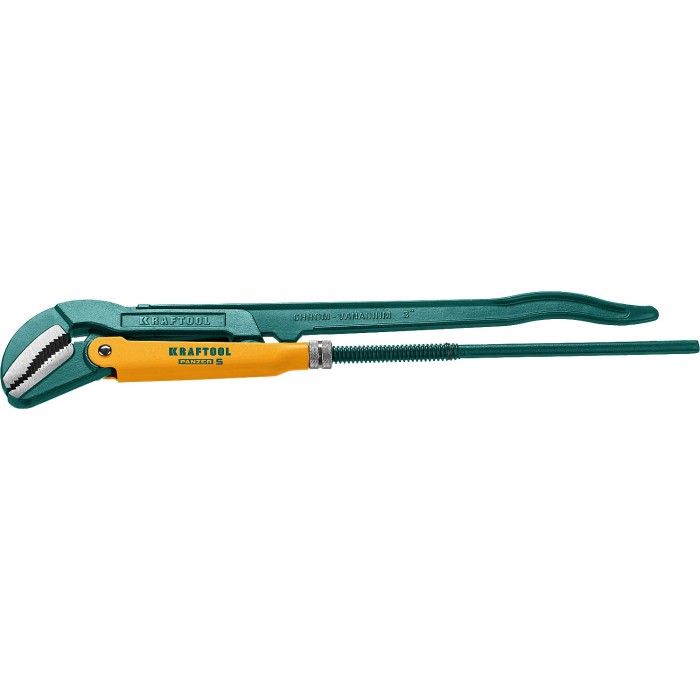 Трубный ключ с изогнутыми губками KRAFTOOL 2733-30, 670 мм, PANZER-S, №4, 3&Prime;