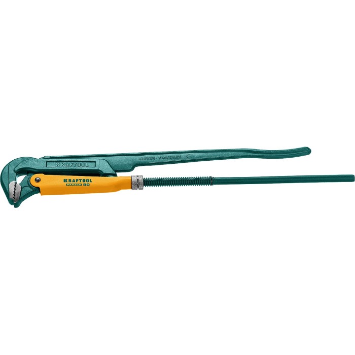 Трубный ключ с прямыми губками KRAFTOOL 2734-40, 745 мм, PANZER-90, №5, 4&Prime;