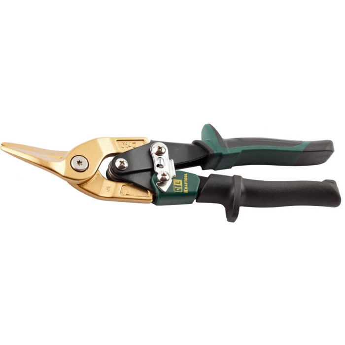 Левые ножницы по металлу KRAFTOOL 2327-L, 260 мм, Titan