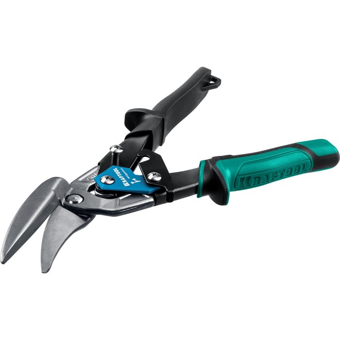 Правые усиленные ножницы по металлу с выносом KRAFTOOL 2328-RL, 280 мм, Alligator