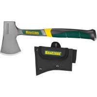 Туристический цельнокованый топор KRAFTOOL 20645-06, 340 мм, Extrem 600/850 г