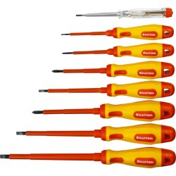 Набор высоковольтны х отверток KRAFTOOL 250088 - H8, Х-Drive Electro, 8 предм