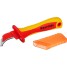 Диэлектрический нож электрика KRAFTOOL 45400, KN-7, 1000 В, изогнутый