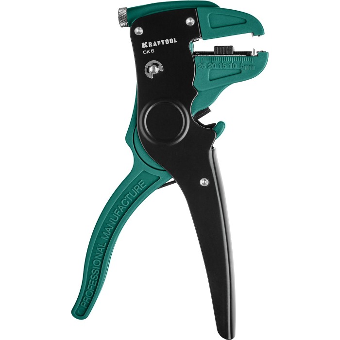 Автоматический стриппер KRAFTOOL 22630, 2 - 6 мм, CK-6, 0.2 - 6 мм2