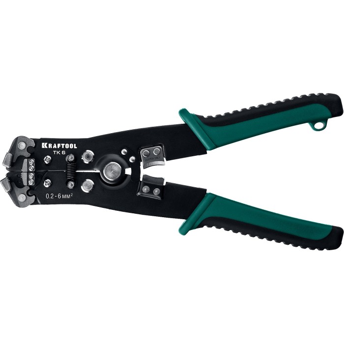 Автоматический стриппер KRAFTOOL 22635, 2 - 6 мм, TK-6, 0.2 - 6 мм2