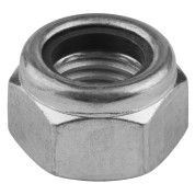 Самостопорящаяся гайка с нейлоновым кольцом KRAFTOOL 303584-20, DIN 985, кл. пр. 8, M20, цинк, 50 шт