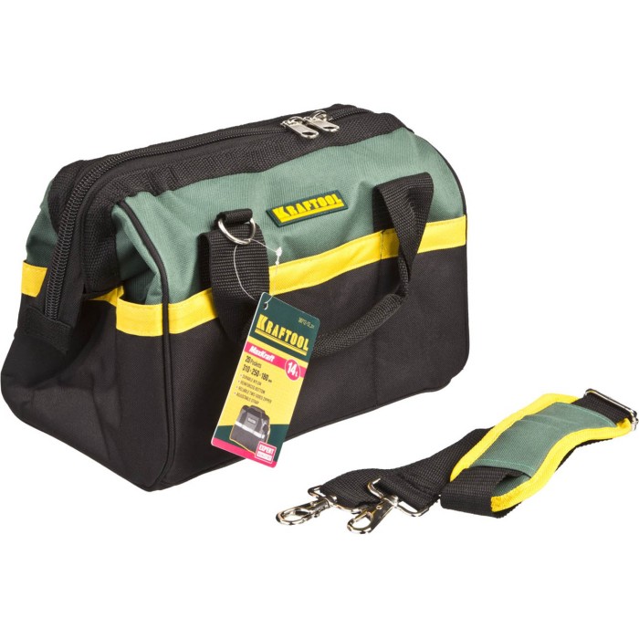 Сумка для инструментов с 20 карманами KRAFTOOL 38712-12, MaxKraft, 310 х 180 х 250