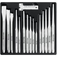 Набор зубил и кернеров KRAFTOOL 21075-H15, Grand-15, 15 предметов