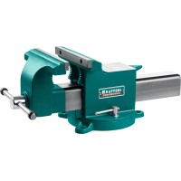 Стальные слесарные тиски KRAFTOOL 32701-200, 200 мм, STEEL