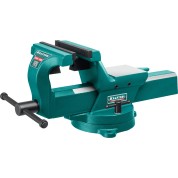 Кованые стальные тиски KRAFTOOL 32700-230, FORGE--180/230, с регулировкой компенсации люфта