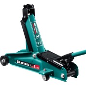 Подкатной домкрат с увеличенным подъемом KRAFTOOL 43452-2, 130 - 375 мм, RIGID, 2.2 т