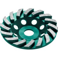 Алмазная чашка Industrial KRAFTOOL 33368-125, 125 мм, Turbo ᴓ125 мм