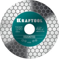 Chamfer 125 мм  шлифовально-отрезной алмазный диск KRAFTOOL 36689-125, 125 мм