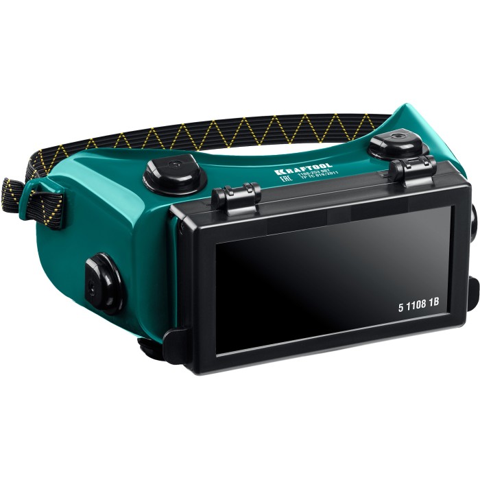 Очки газосварщика с откидным блоком KRAFTOOL 1108, панорамные