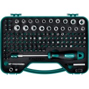 Набор: отвертка-битодержатель с насадками KRAFTOOL 26816, X-Drive-122, 122 шт