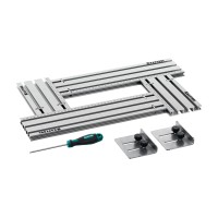 Шаблон фрезерный в комплекте с 2 упорами KRAFTOOL 32807, 200-400 мм, KRAFTFLEX MFS-200-400 мм, 4шт