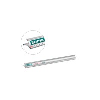 Усиленная алюминиевая линейка со стальной направляющей KRAFTOOL 34275-60, KRAFT-LINE, 0.6 м