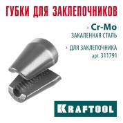Сменные губки для заклепочника grand-64 KRAFTOOL 311791-SJ