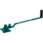 Ручной станок для гибки арматуры KRAFTOOL 23302, 10 E, острый гиб, на подшипнике