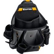 Поясная сумка с быстросъёмным креплением FastClip KRAFTOOL KPB-20 38767, 320 &times; 310 мм