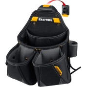 Поясная сумка с быстросъёмным креплением FastClip KRAFTOOL KP-15 38771, 350 &times; 320 мм
