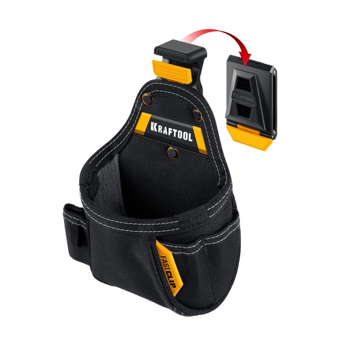 Поясная сумка с быстросъёмным креплением FastClip KRAFTOOL KP-5 38778, 150 &times; 190 мм