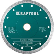 Ультратонкий алмазный диск KRAFTOOL 36685-180, Ultra-thin 180х1.6, 6 мм