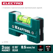 Магнитный уровень KRAFTOOL 34786, 76 мм, Electrо 76 мм