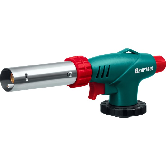 Газовая горелка на баллон KRAFTOOL 55516, KL-700 с пьезоподжигом, увеличенная мощность