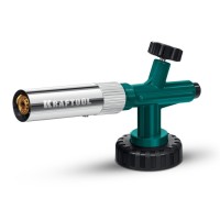 Газовая горелка на баллон KRAFTOOL KG-1000 55514, цельнометаллическая, с пьезоподжигом