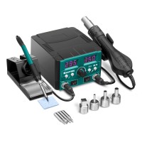 Ремонтная паяльная станция KRAFTOOL KR-75 55340, 2-в-1, 100&ndash;480 &deg;C, 750 Вт