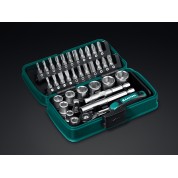 Универсальный набор инструмента 1/4&Prime; KRAFTOOL 27974, X-Drive 35, 35 предм.