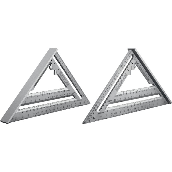 Высокоточный кровельный угольник KRAFTOOL 3441-25, 250 мм, 5-в-1