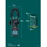 Цифровые токовые клещи KRAFTOOL KC-300 59832