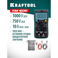 Цифровой мультиметр KRAFTOOL KM-600 59854