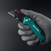 Трапециевидные лезвия KRAFTOOL 09624-S10, BlackMax-A24, 10 шт