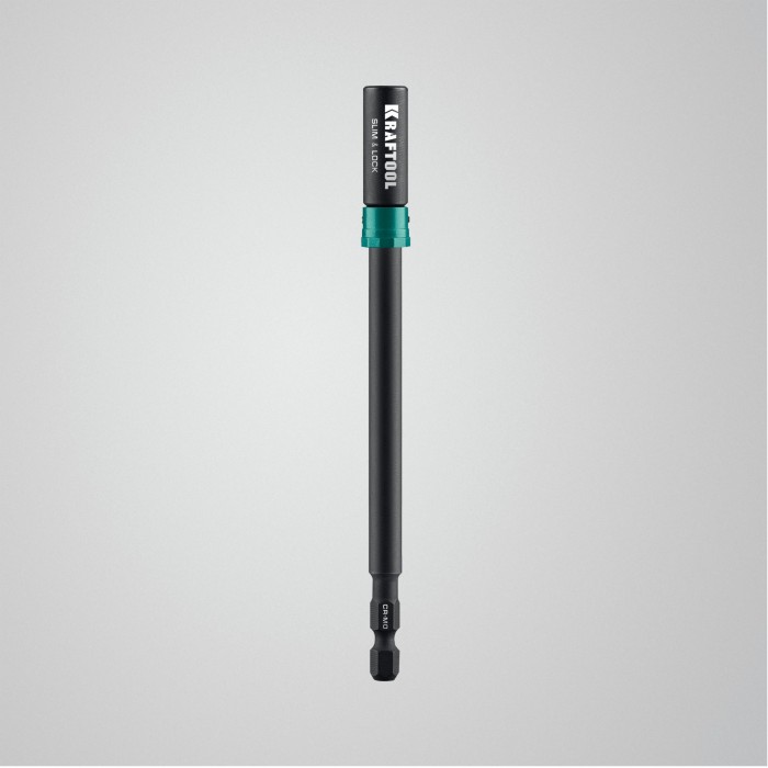 Быстросъемный ударный адаптер для шуруповертов KRAFTOOL 26783-150, 140 мм, SLIM & LOCK