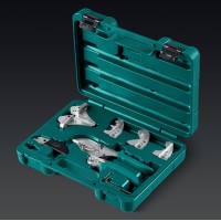 Угловые ножницы KRAFTOOL 23372-12, MC-12, для различных профилей из пластика и резины, с набором сменных губок