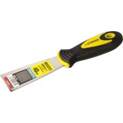 Шпатель STAYER MAXFlat 10041-04, профилированное нержавеющее полотно, двухкомпонентная ручка, 40 мм