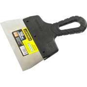 Нержавеющий фасадный шпатель STAYER PROFlat 1008-15, пластиковая ручка, Professional, 150 мм