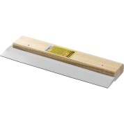 Резиновый шпатель STAYER MAXFlat 1018-20, эластичный деревянная ручка белый , 200 мм