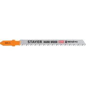 Полотна для лобзика STAYER T-хвост. Bi-Metal по тверд. дереву Professional 159901-2.5, T101BF, шаг зуба 2 мм, раб. длина 75 мм, 2 шт