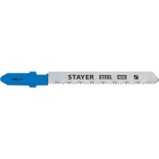 Полотна для лобзика STAYER T- 15995-1 15995-1.2, хвост. HSS сталь, T218A, 2 шт, 50 мм / 1 мм, фигурный рез по металлу толщиной 0-3 мм