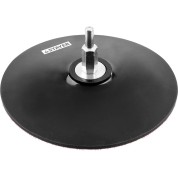 Опорная тарелка на липучке для дрели STAYER 35740-125, d 125 мм
