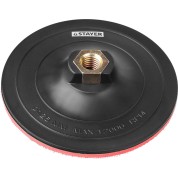 Жесткая опорная тарелка на липучке для УШМ STAYER 35742-125, М14, d 125 мм