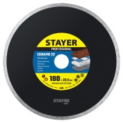Сплошной алмазный диск STAYER Professional 3664-180, Ceramo-22, d 180 мм