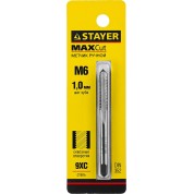 Метчик для сквозных отверстий STAYER 28020-06-1 28020-06 28020-06-1.0, Метчик для сквозных отверстий, М6 х 1